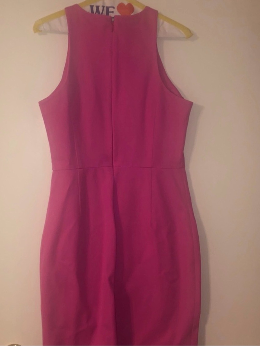 Banana Republic Pink Fitted Midi Sheath Dress - Picture 3 of 6